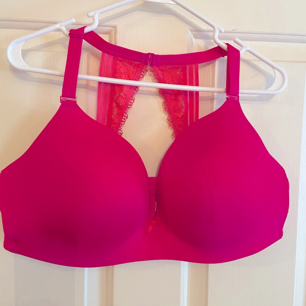 COPY - Cacique simply wire free racerback bra